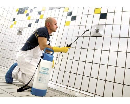 GLORIA CM50 drukspuit voor zuren en logen pH 2 tot 12 incl. 0,5 m verlengstuk