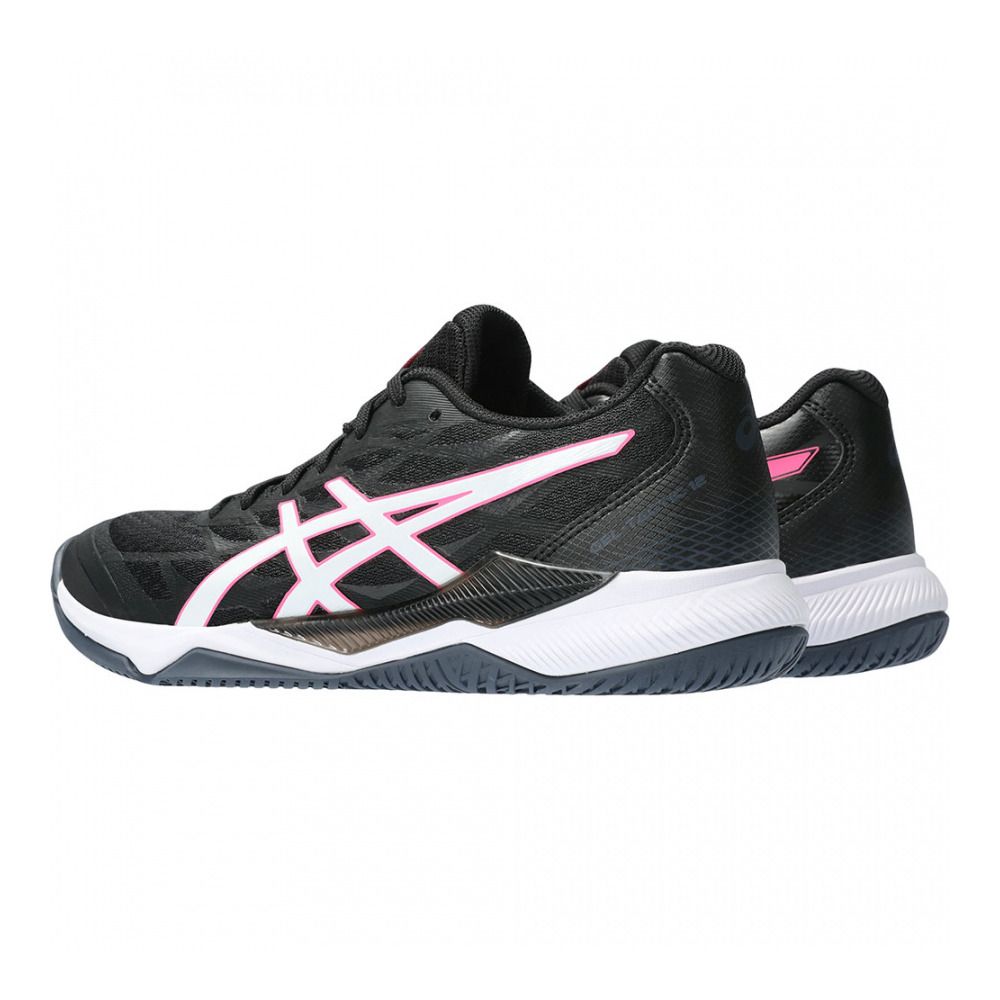 Asics GEL-TACTIC 12 - Chaussures handball Femme black/hot pink
