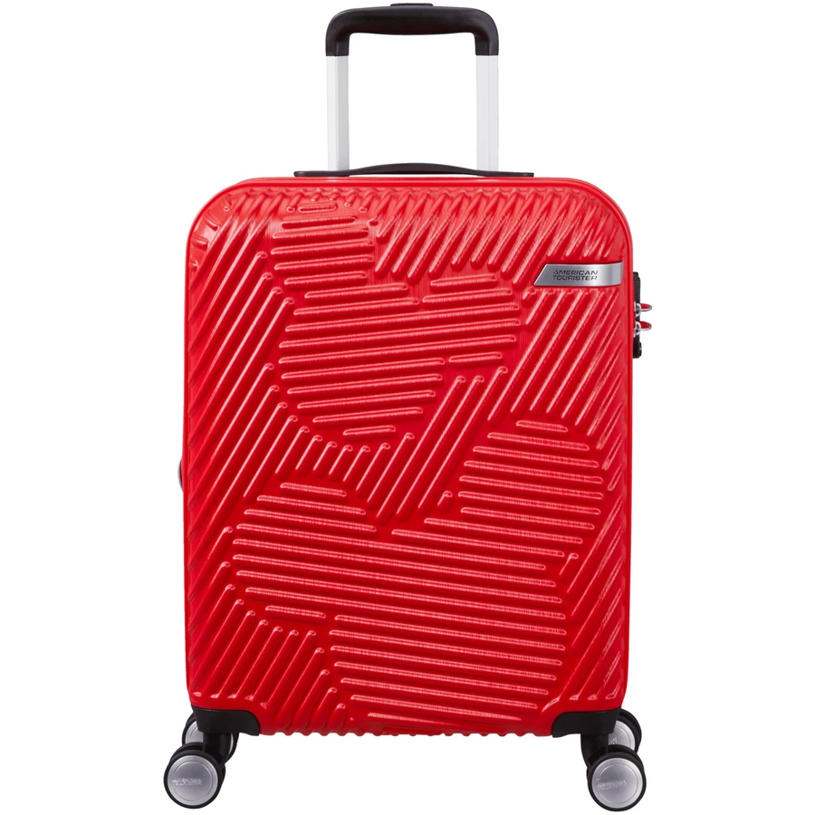 American Tourister Mickey Clouds - 4-Rollen-Kabinentrolley 55 cm erw. Mickey Classic Red