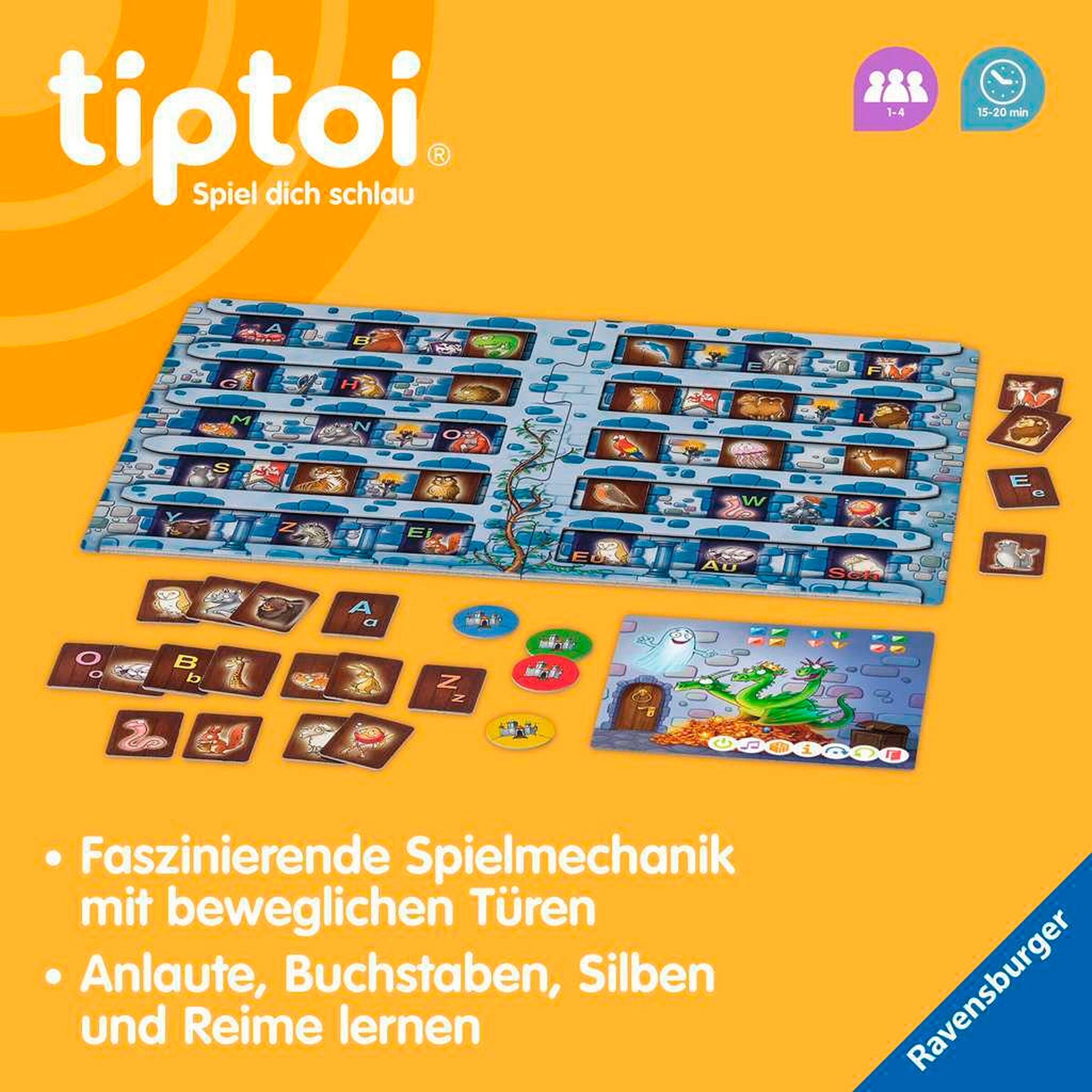 Ravensburger - TIPTOI Schatzsuche in der Buchstaben-Burg