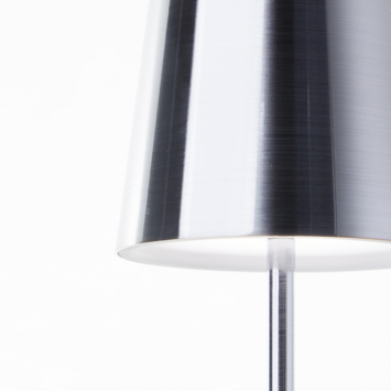 Brilliant USB oplaadbare buitenlamp Xaana 2W metaal