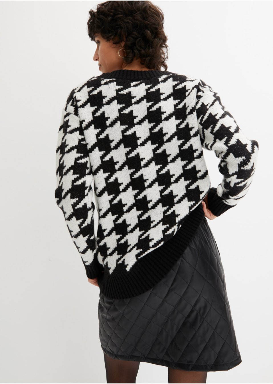 Pull en maille à col rond