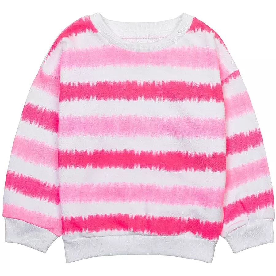 MINOTI Sweatshirt RosaWeiß
