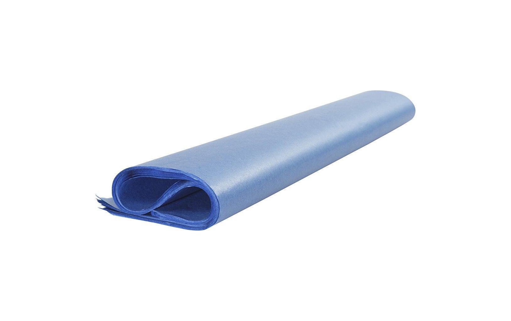 Seidenpapier 50 x 70 cm, 25 Blatt, BlauSeidenpapier 25 Blatt