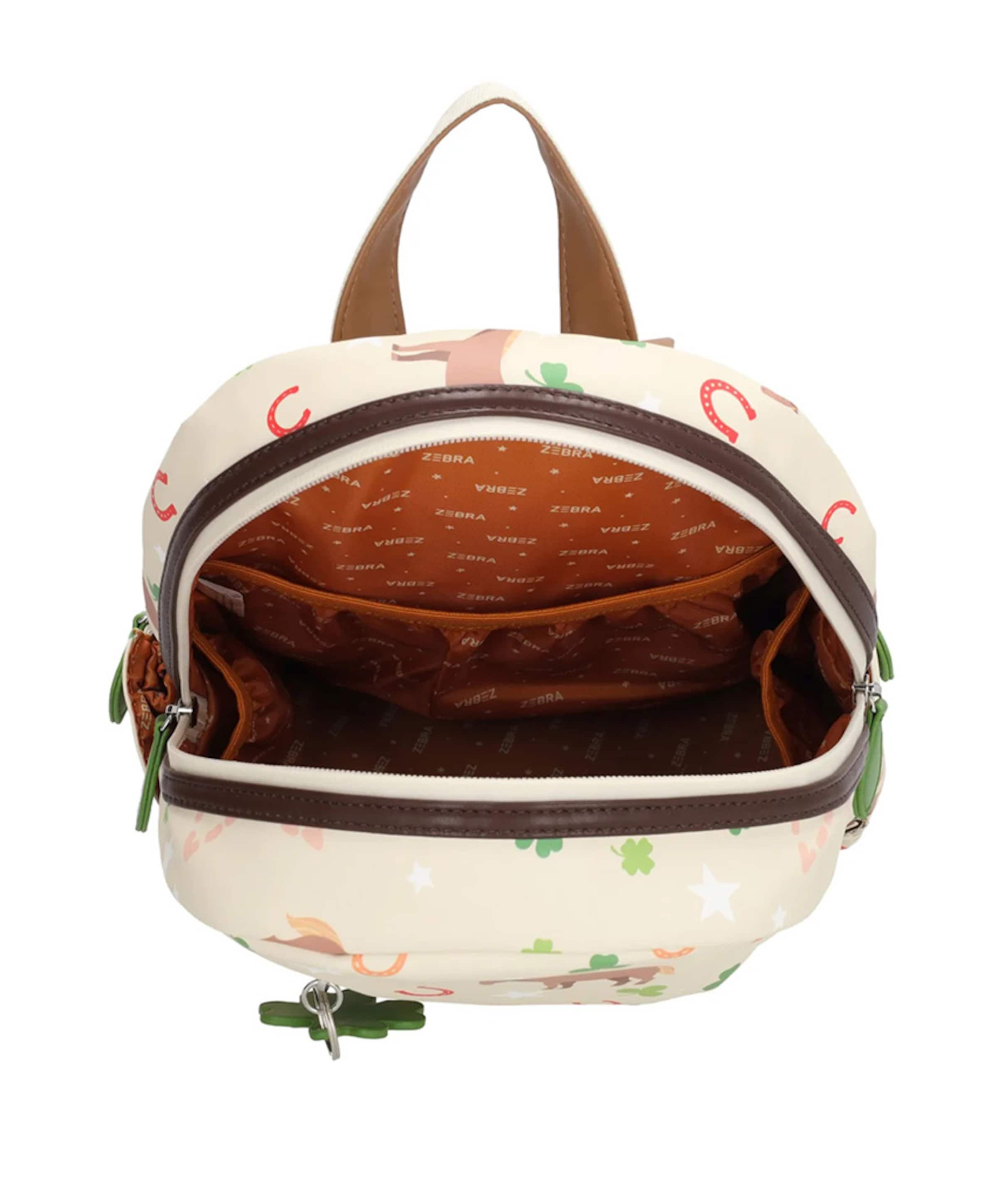 Zebra Rugzak beige