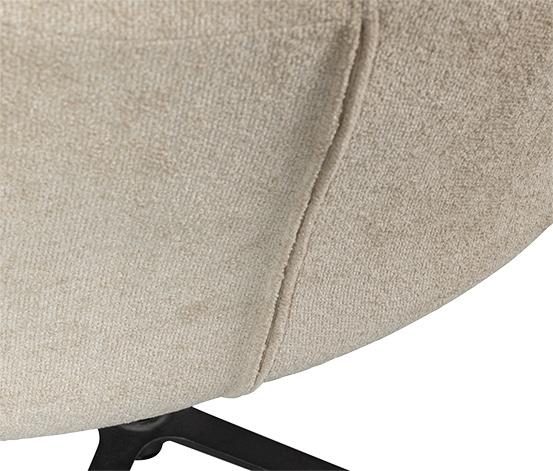 Woood Drehsessel »Teddy«, sandfarben