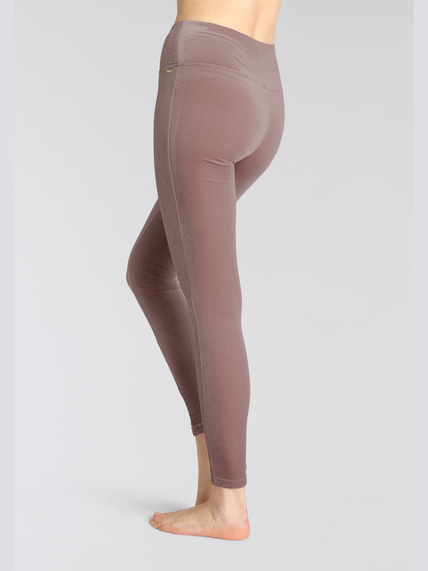 Legging caleçon brillant basique