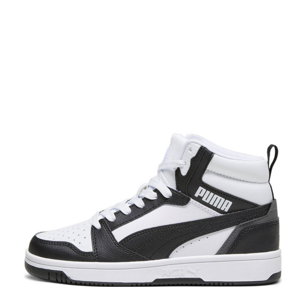 Puma Rebound v6 Mid V6 Mid sneakers wit/zwart