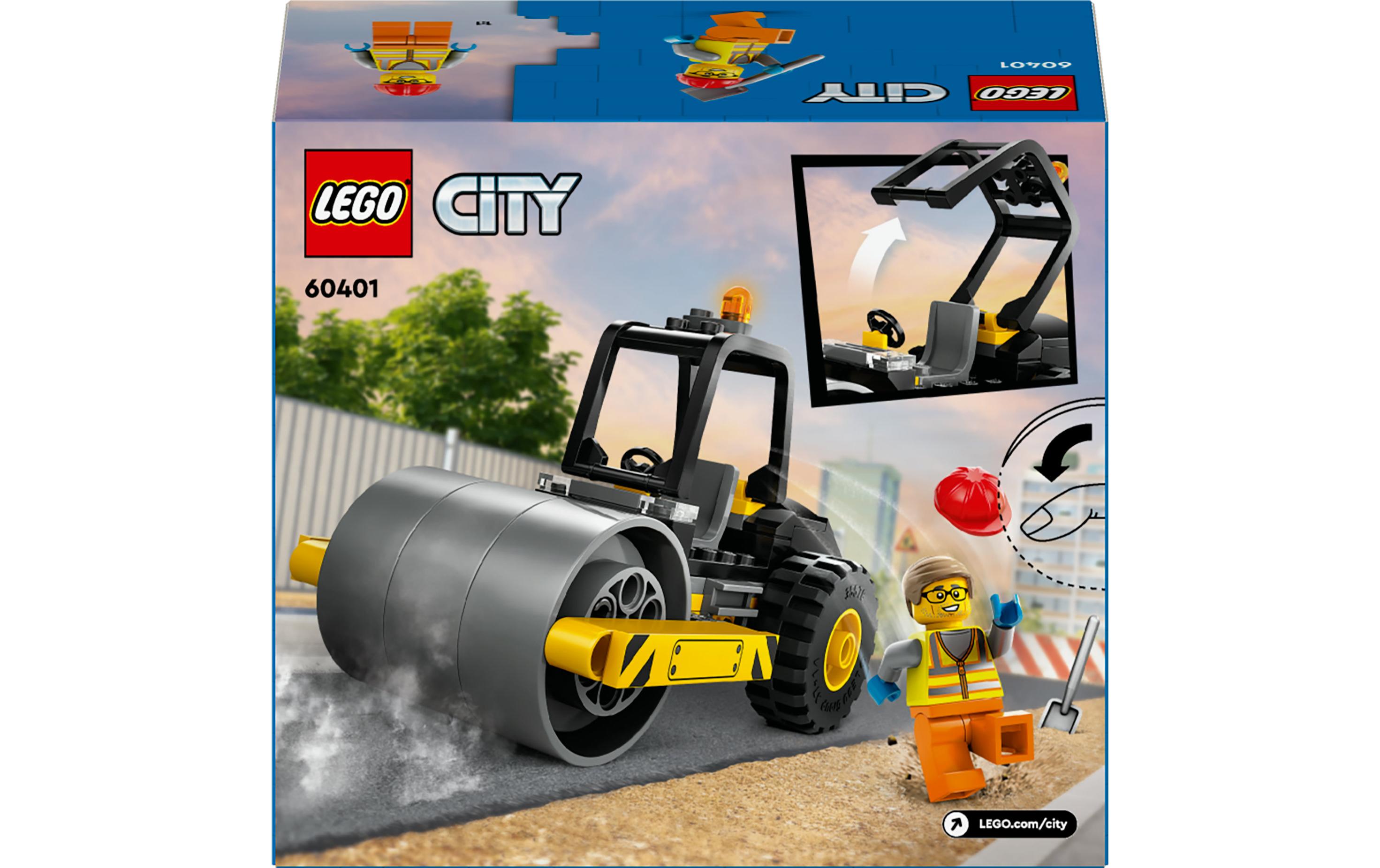 City Strassenwalze 60401Baustellenfahrzeug-Spielset
