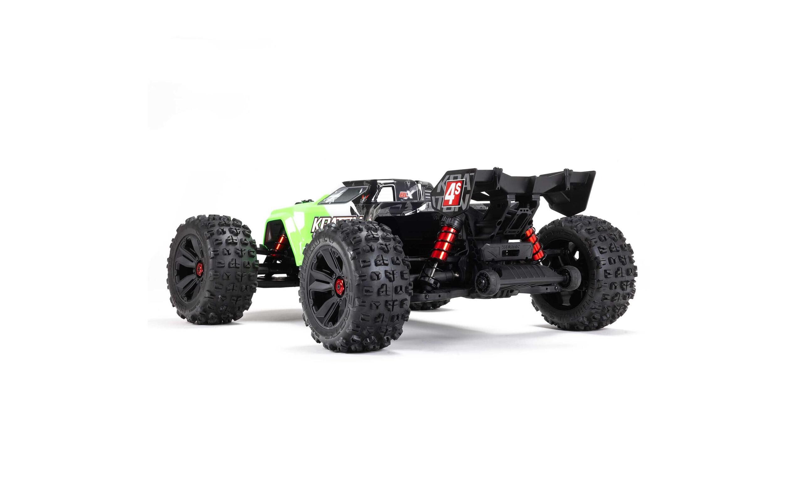 Monster Truck Kraton 4x4 4S V2 BLX Grün, ARTR, 1:10<br>Robuster Speed Monstertruck mit 4S Brushless Antrieb