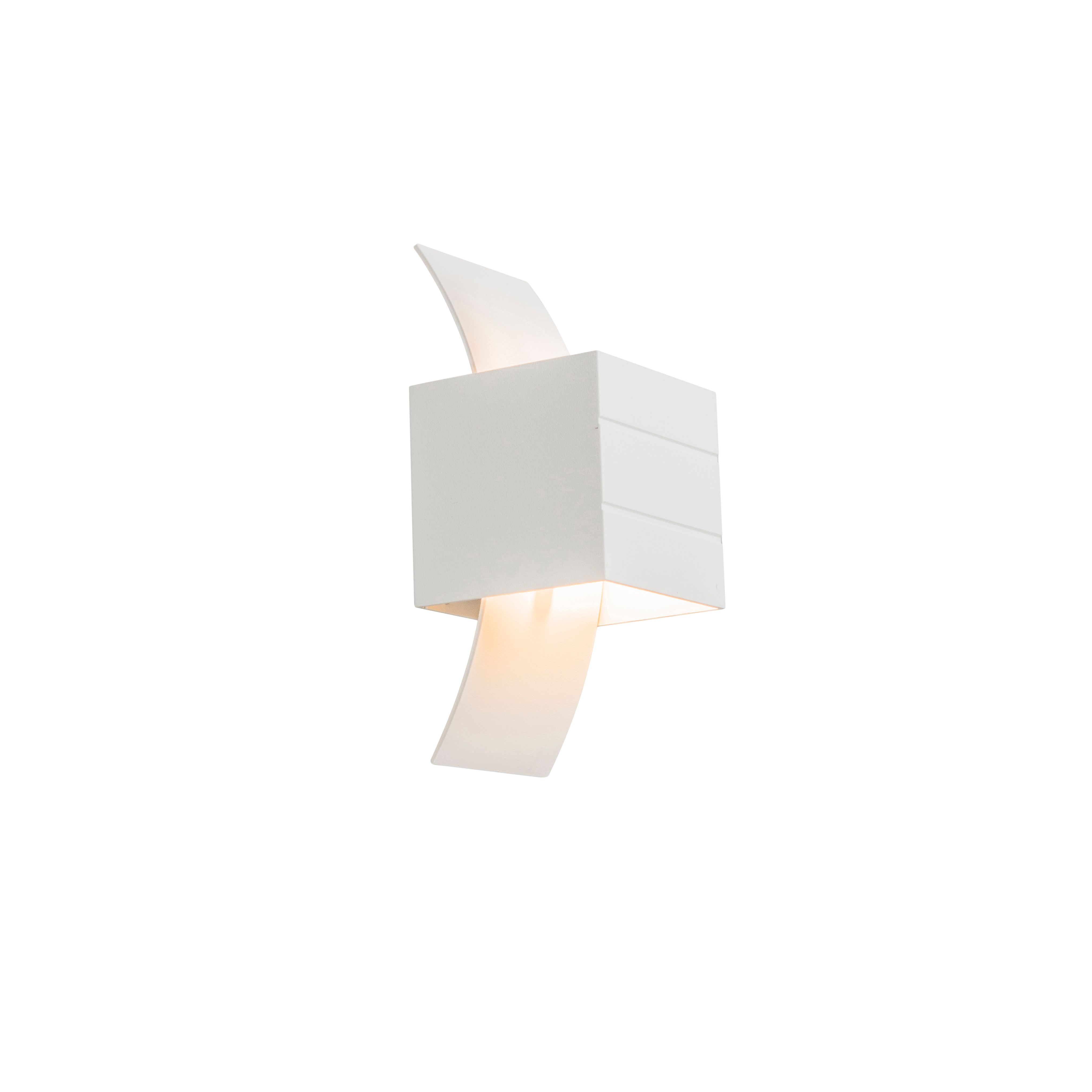 Moderne wandlamp wit met lichteffect - Amy