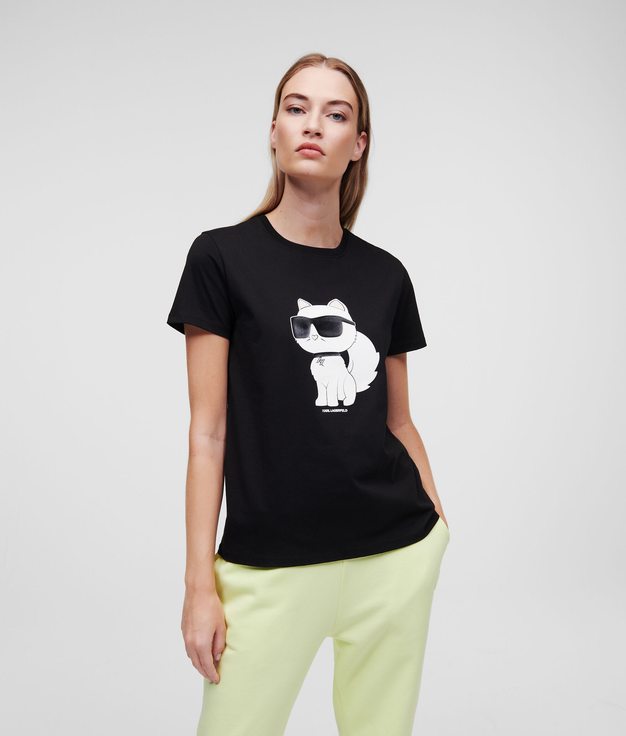 T-SHIRT CHOUPETTE KARL IKONIK