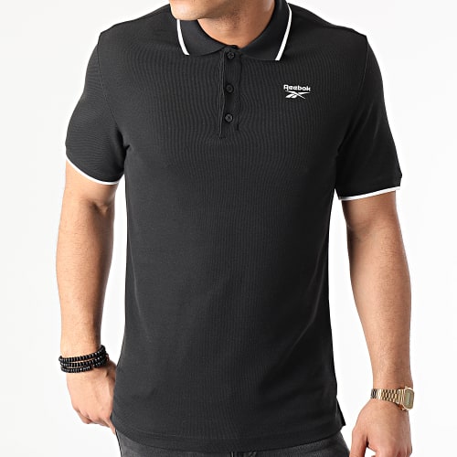 Polo Manches Courtes RI FP9173 Noir