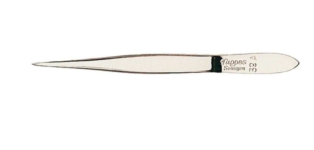 Nippes Pinzette<br>1 Stück, 8cm, spitz vernickelt