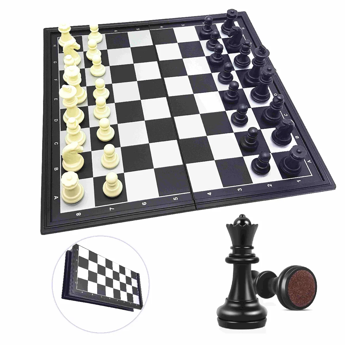 Lexibook Jeu d'Échecs Magnétique Pliable