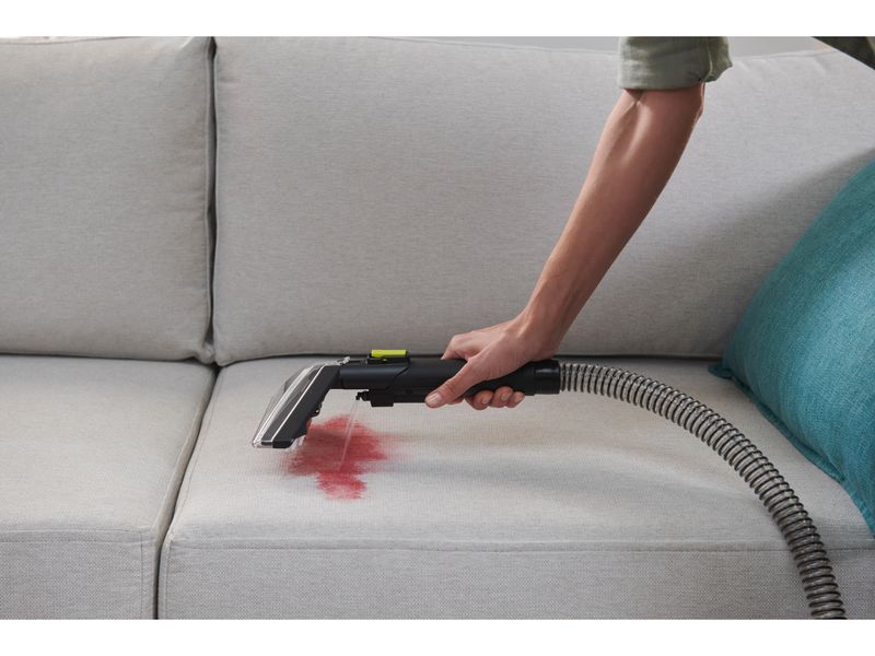 RYOBI Akku-Textielreiniger Pro RDC18BL-0 ohne Akku und Lade Kabelloses, hygienisches und flexibles Reinigen von grossen textilen Oberflächen