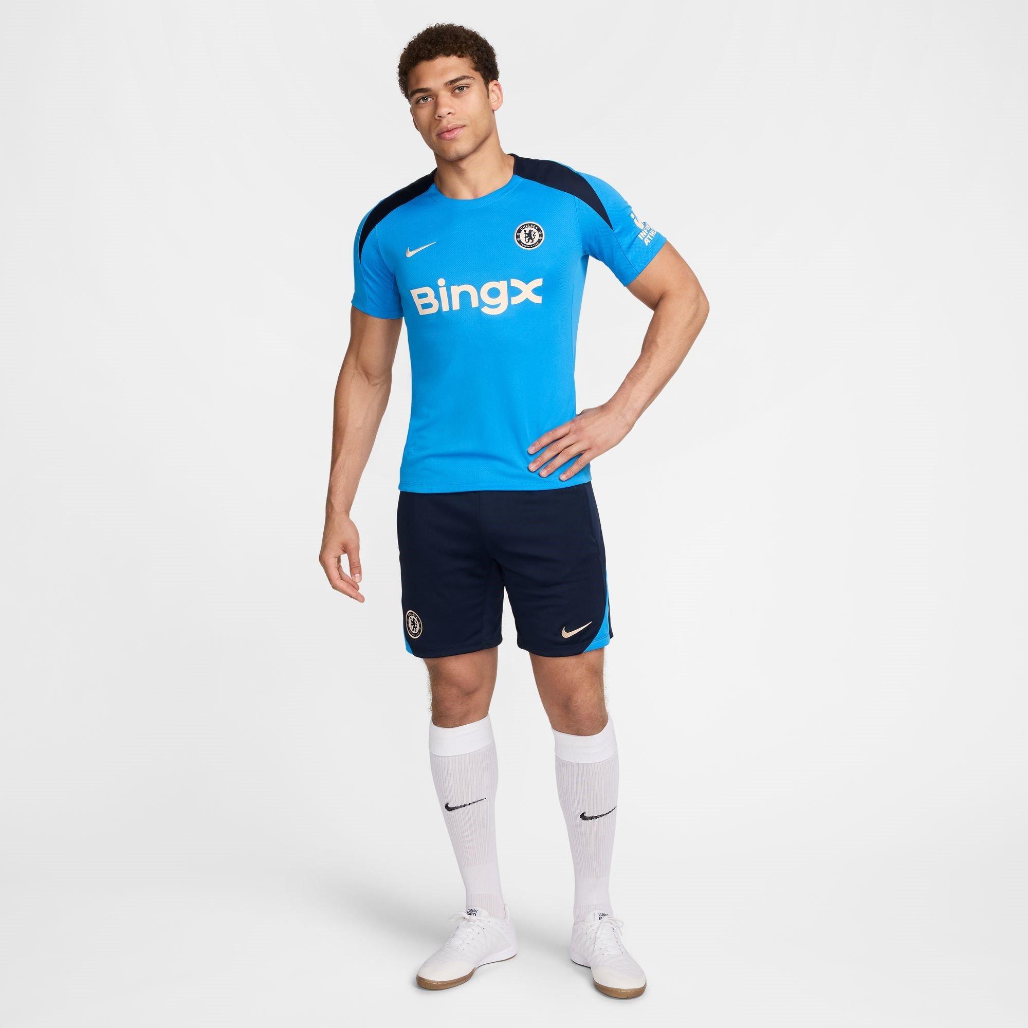 Nike Chelsea Home Strike T Shirt 2024 2025 Adults