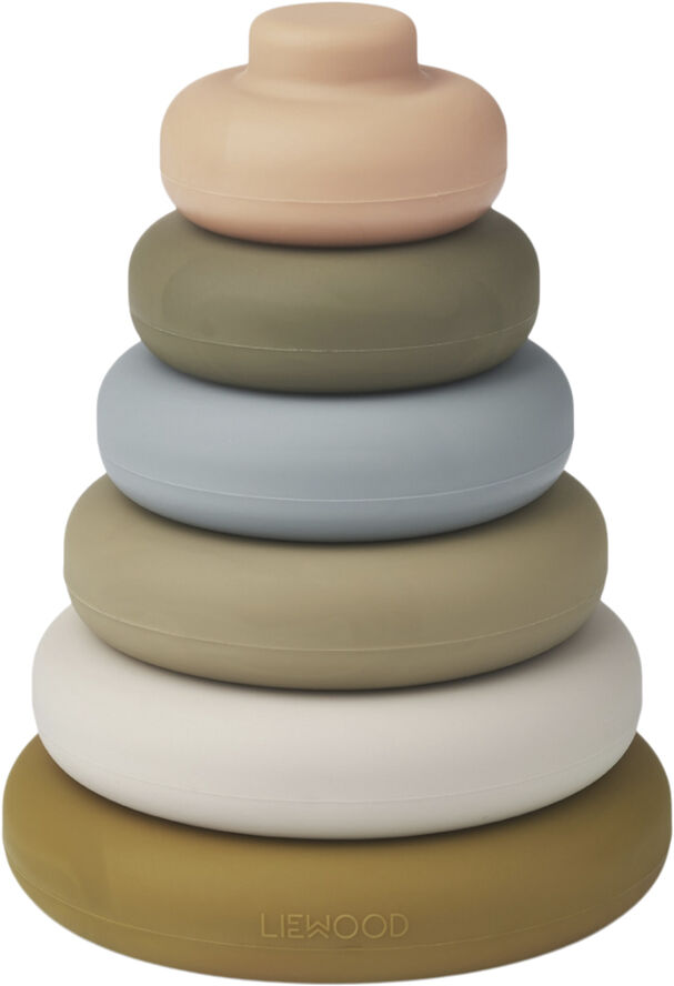 Liewood Dag stacking tower Khaki multi mix