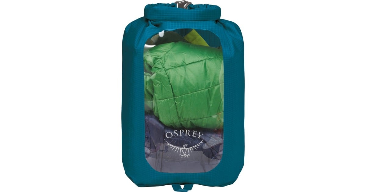 OspreyDry Sack 12 with Window packsack  (Blauw, 12 liter)