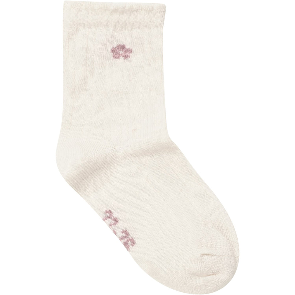 Køb Minymo Ash Rose Strømper Med Lettuce Hem 2-Pak