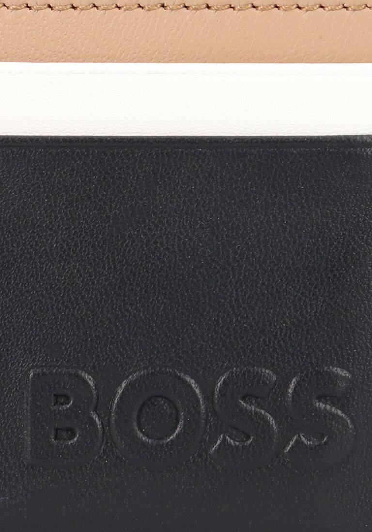 zwarte boss portemonnee byron card case 1024141