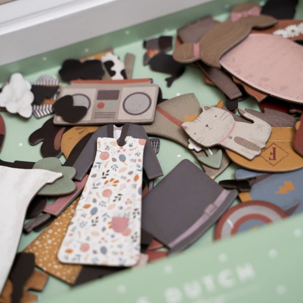 Little Dutch Magnetisch Speelbord Jim & Rosa