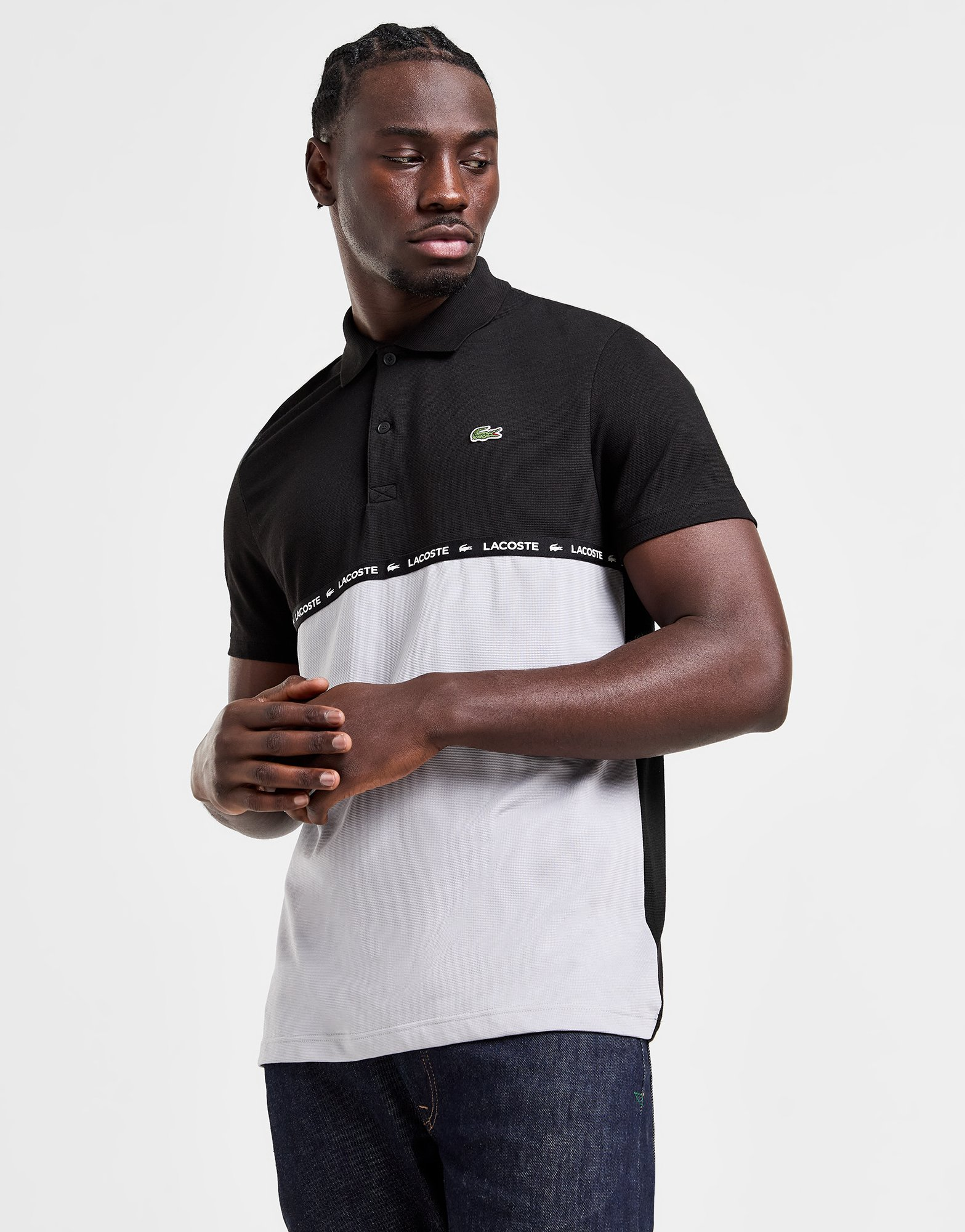 Lacoste Polo Colour Block Homme
