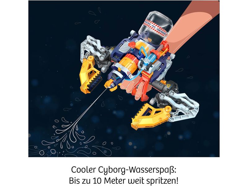 Kosmos Experimentierkasten Cyborg Water-Blaster Das 2-in-1 Cyborg Gadget mit Greiffunktion