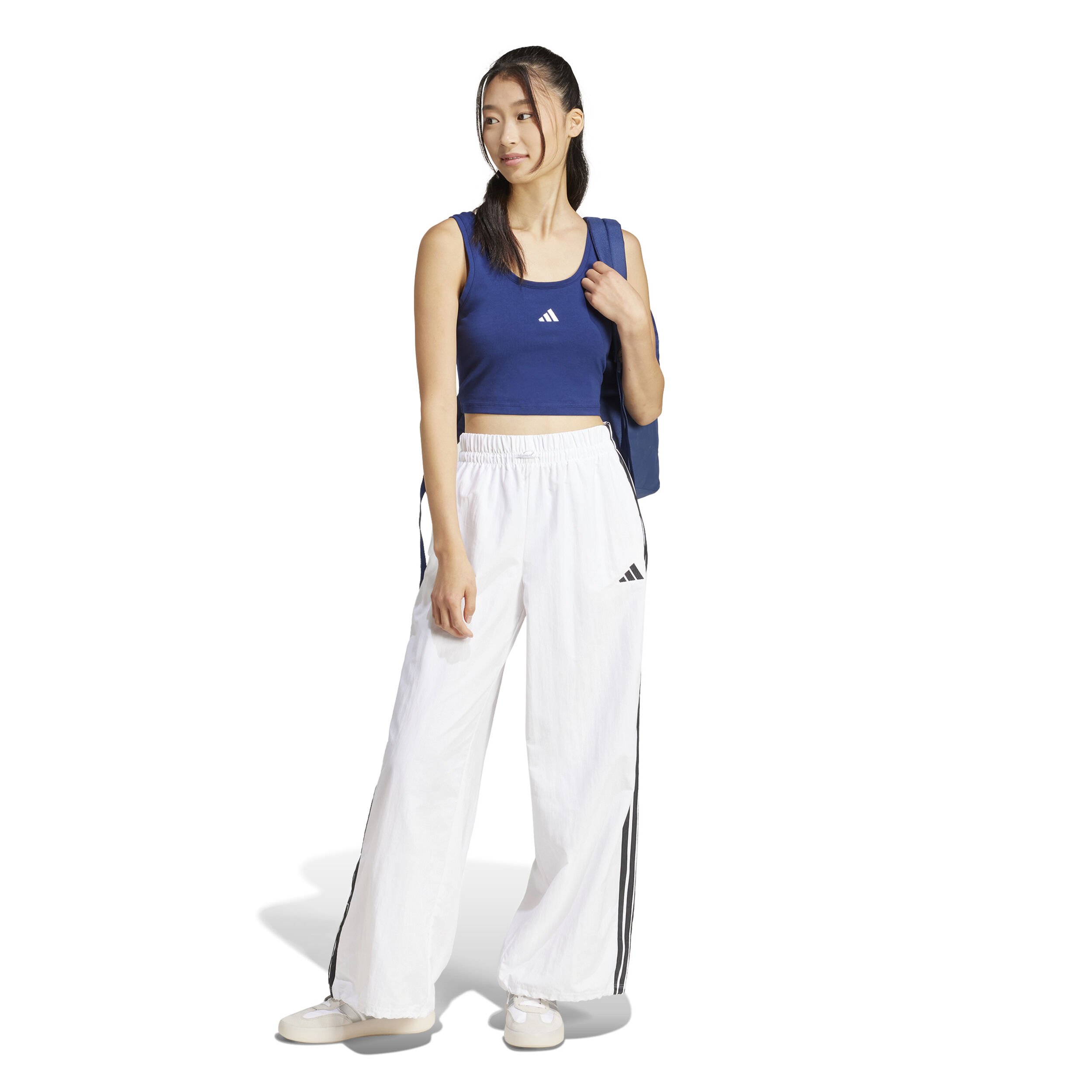 adidas Essentials Small Logo Débardeur Tank Top Femmes - Bleu Foncé