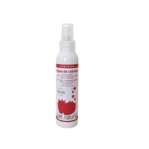 Colônia para animais de estimação Petnatura com aroma de morango