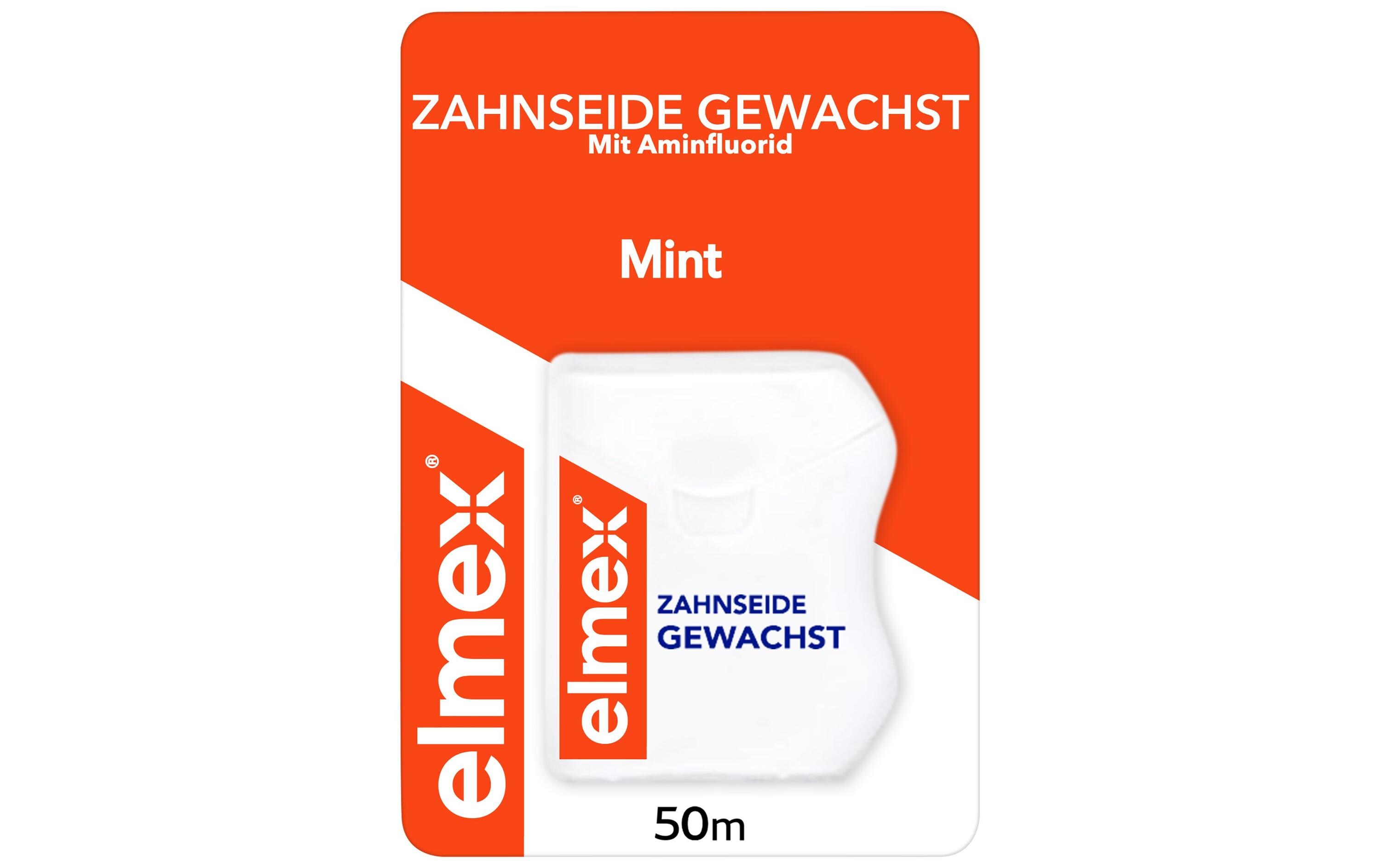 Zahnseide gewachst 50 mReinigung der Zahnzwischenräume