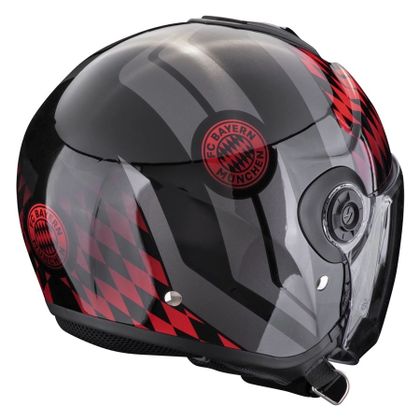 Casque Scorpion Exo EXO-CITY II - FC BAYERN - Noir / Rouge