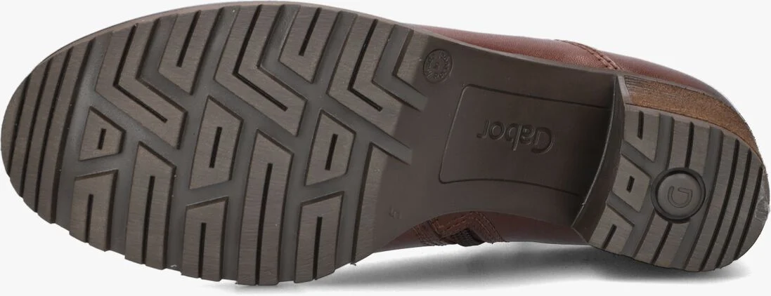 GABOR cognac gabor enkellaarsjes 800.1