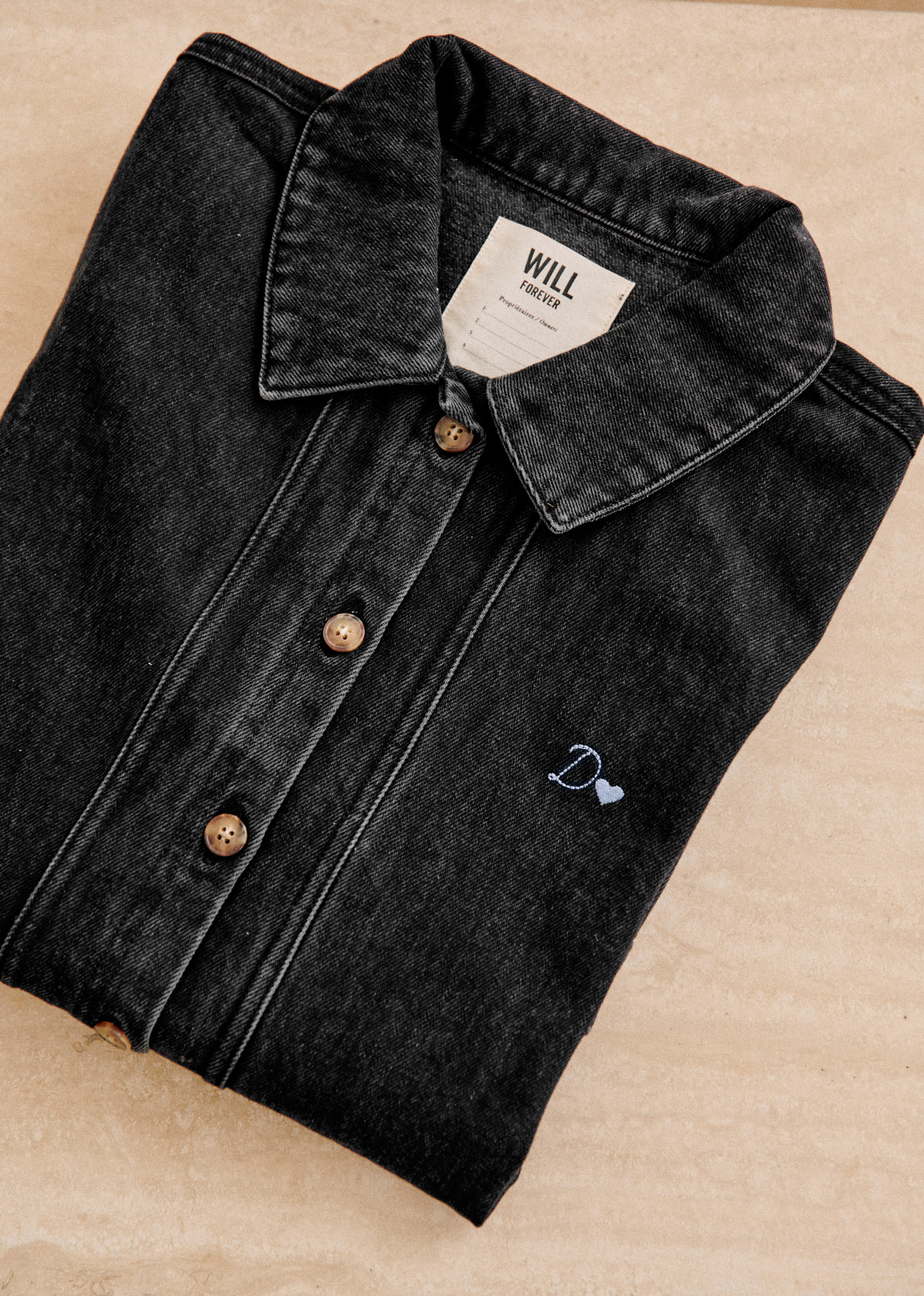 Veste Will - Noir Délavé - E-SHOP/VESTES 5905722