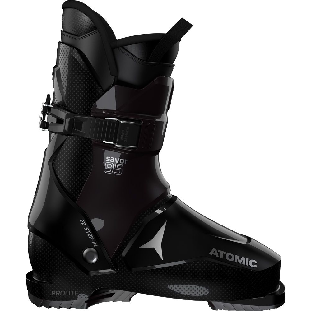 Atomic Savor 95 W Alpin Skischuhe Damen black dark purple