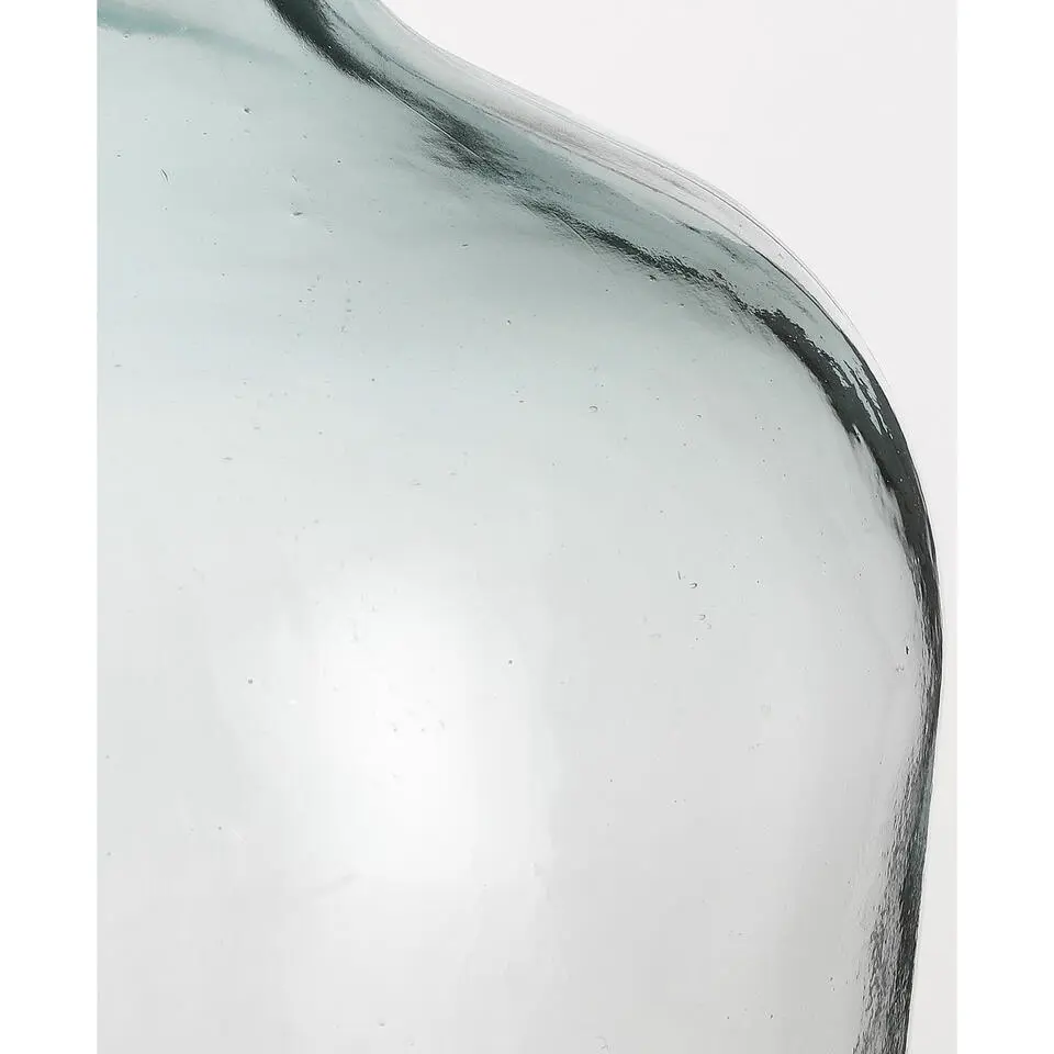 Mica Decorations Vaas Diego - smalle hals - gerecycled glas - 30 cm