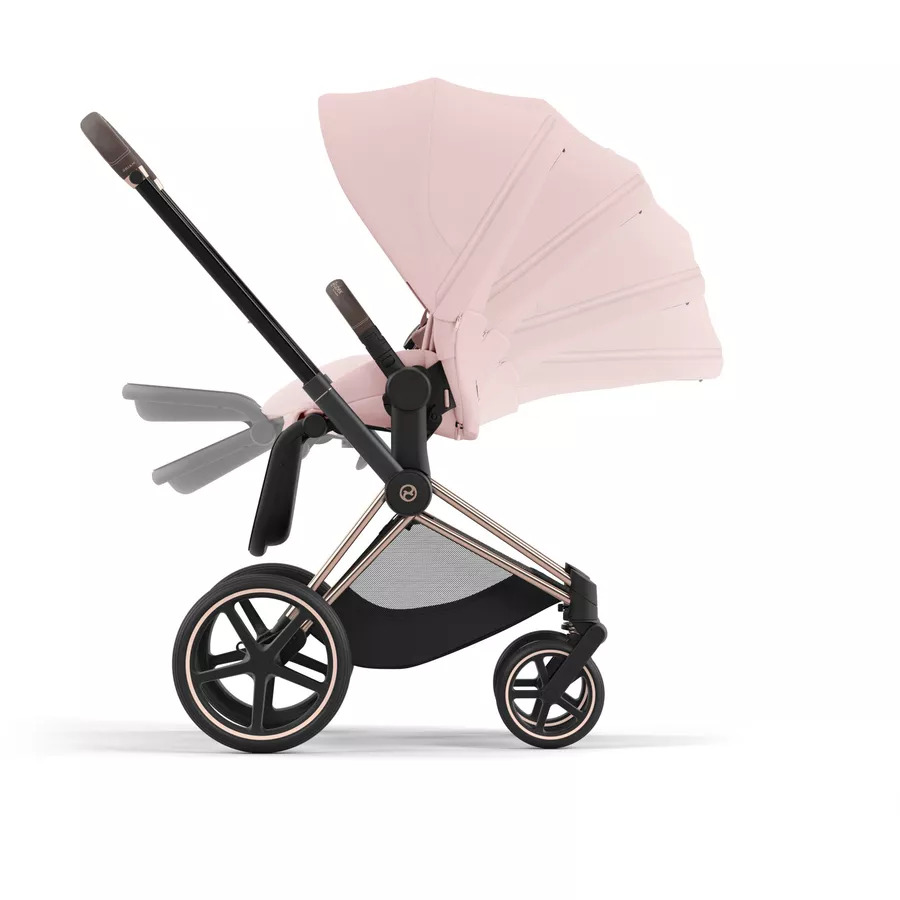 cybex PLATINUM Kombikinderwagen New Priam Priam Rosegold Peach Pink