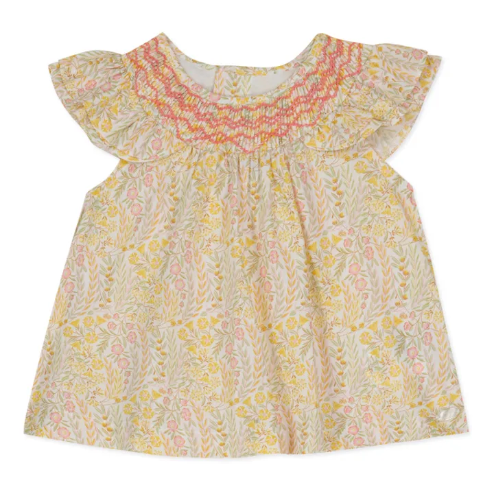 Tartine et Chocolat Blouse à Volants | Jaune
