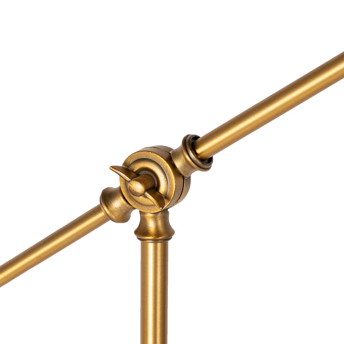 QAZQA - Art Deco vloerlamp | Staande lamp | Staande lamp | Lamp | Licht in brons met marmer en amberkleurig glas – Nina | Woonkamer | Slaapkamer - Langwerpig - LED-compatibel E27