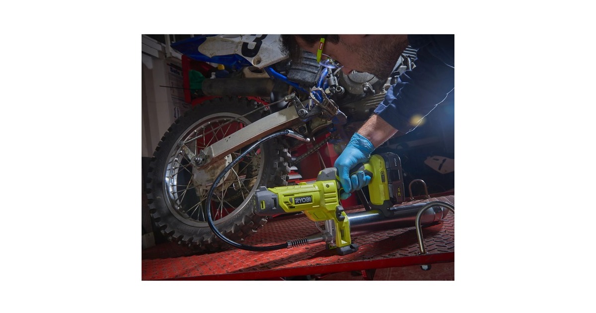 RyobiAccu-Vetspuit, 18V  (Groen/zwart, zonder batterij en lader)