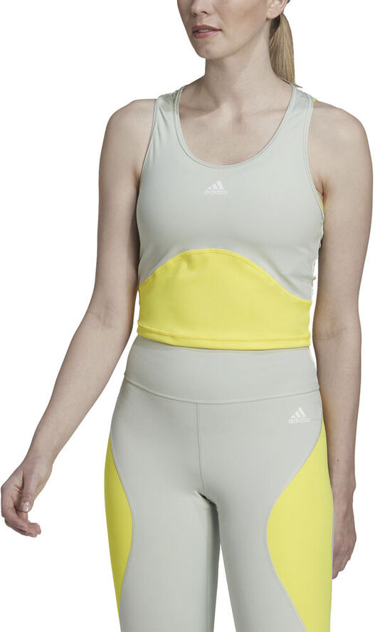 adidas Aeroready Train HIIT Crop top Grå