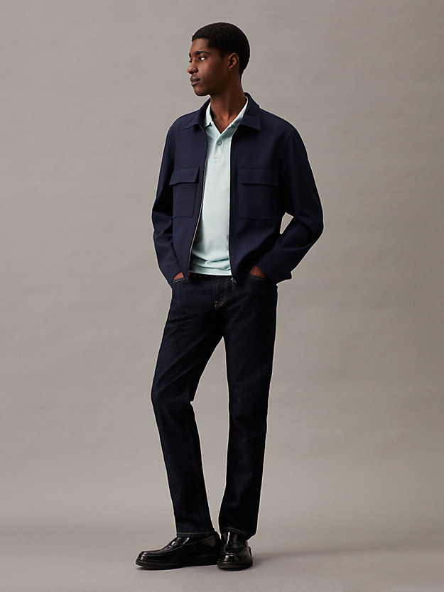Camisa polo de corte justo