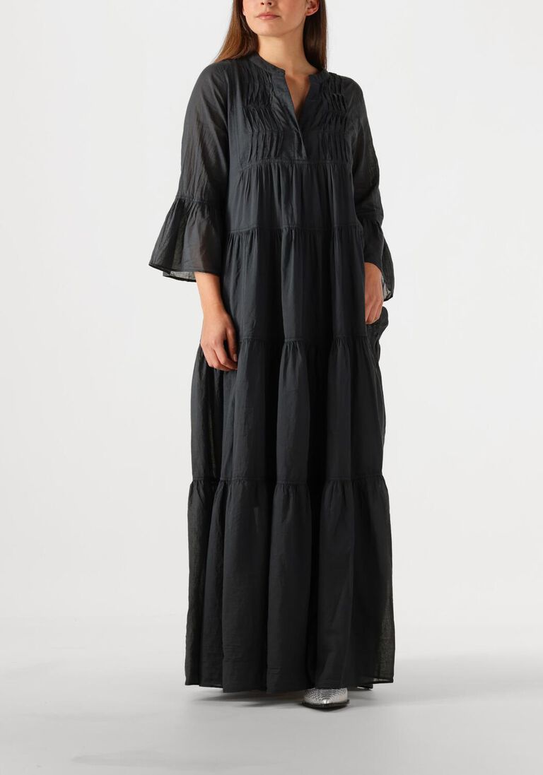 zwarte devotion maxi jurk ocean