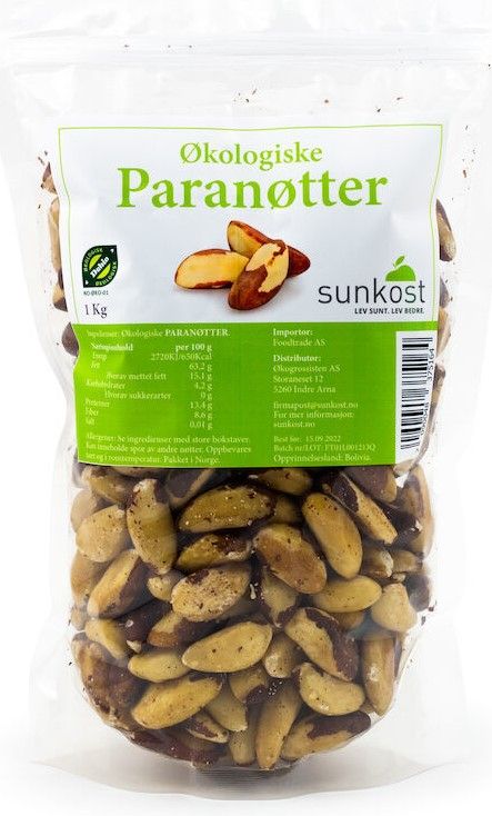 Sunkost Paranøtter 1kg