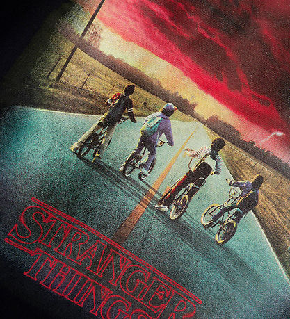 Name It T-Shirt - NkmDec Strangerthings - Schwarz