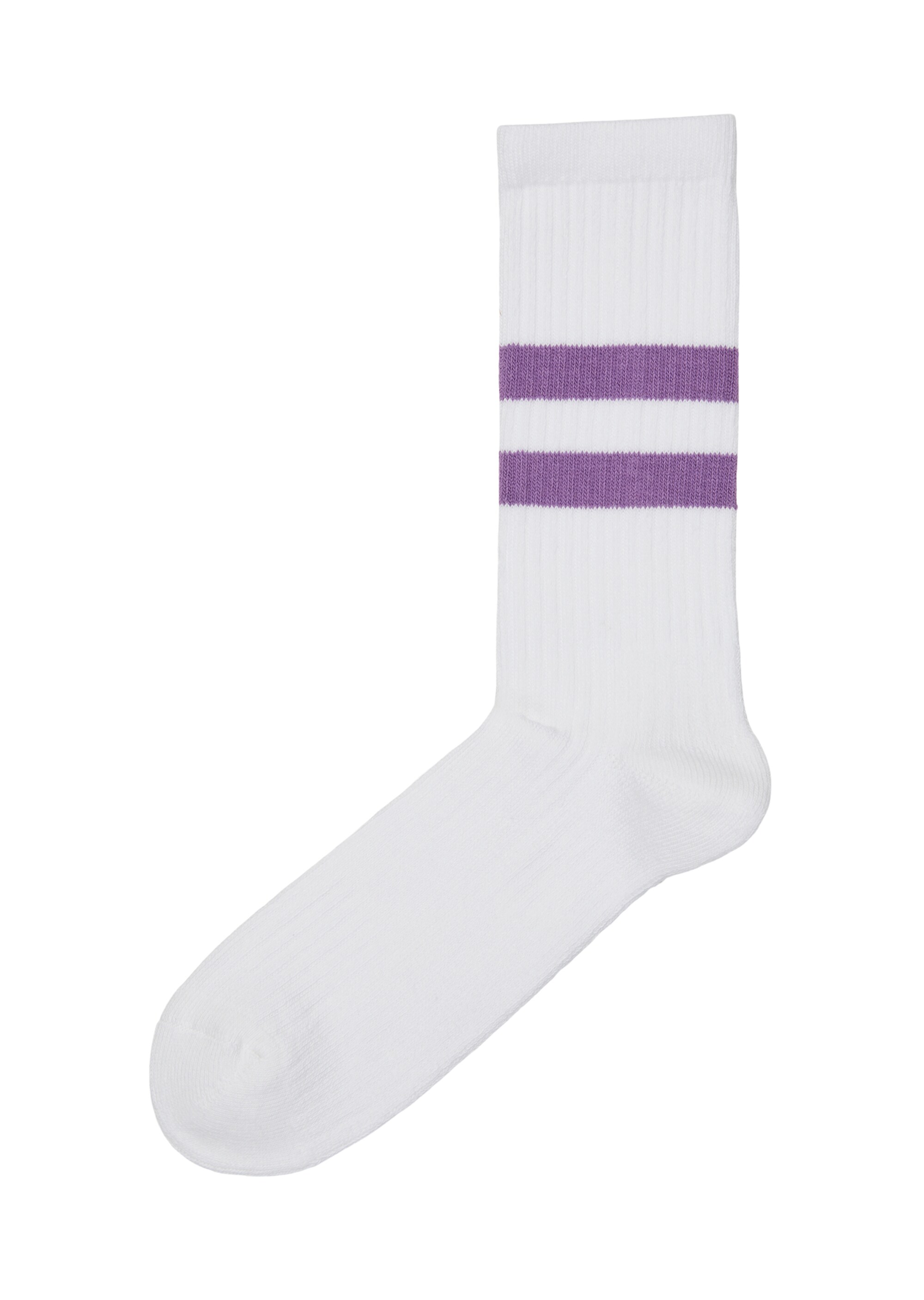 Sportive Ripp-Socken mit Streifen