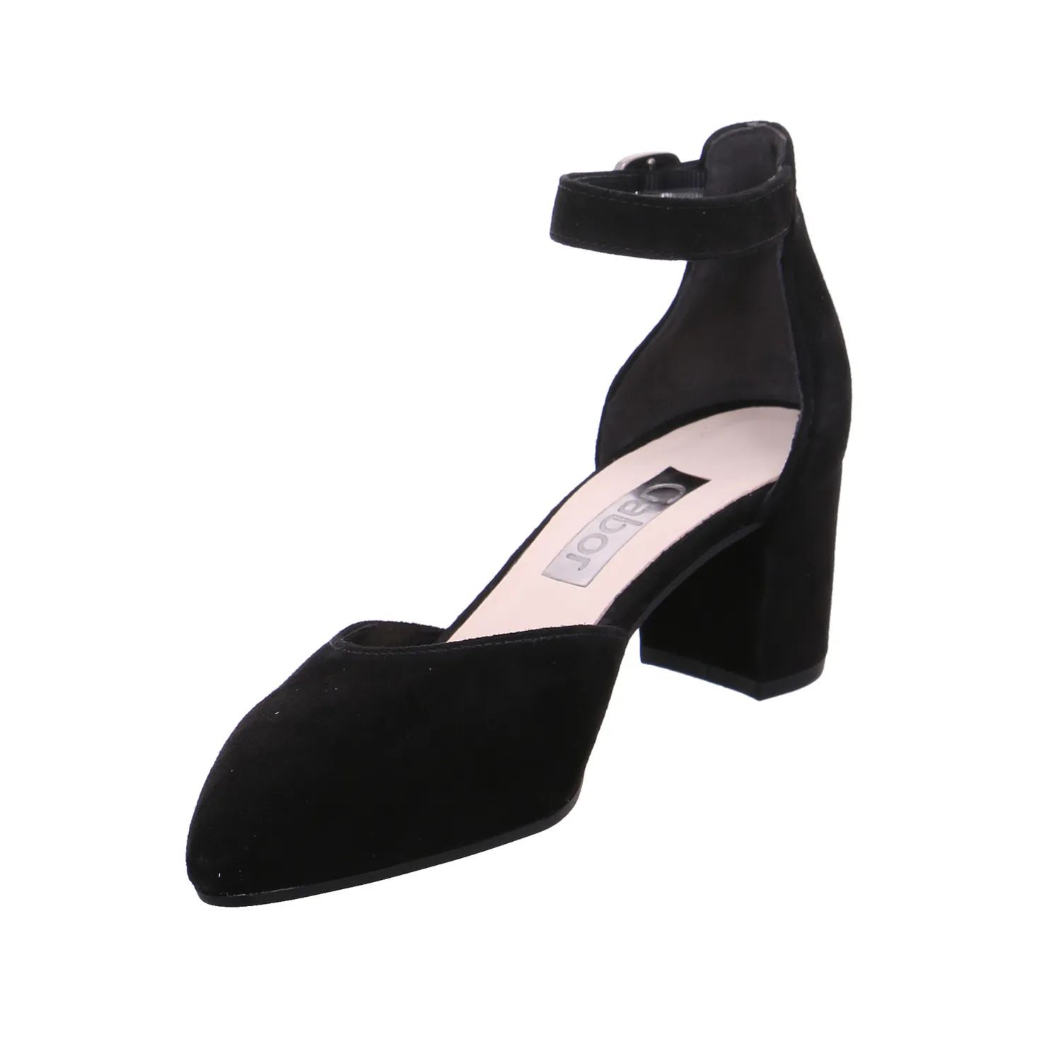 GABOR Pumps Schwarz Leder