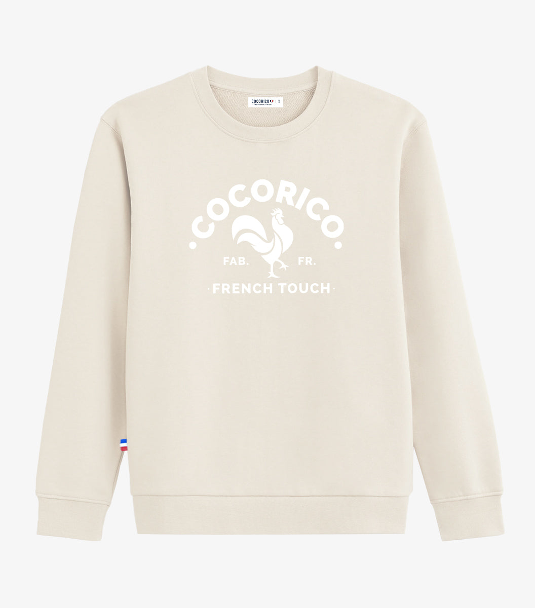 Sweat Homme Sable - Coq Français