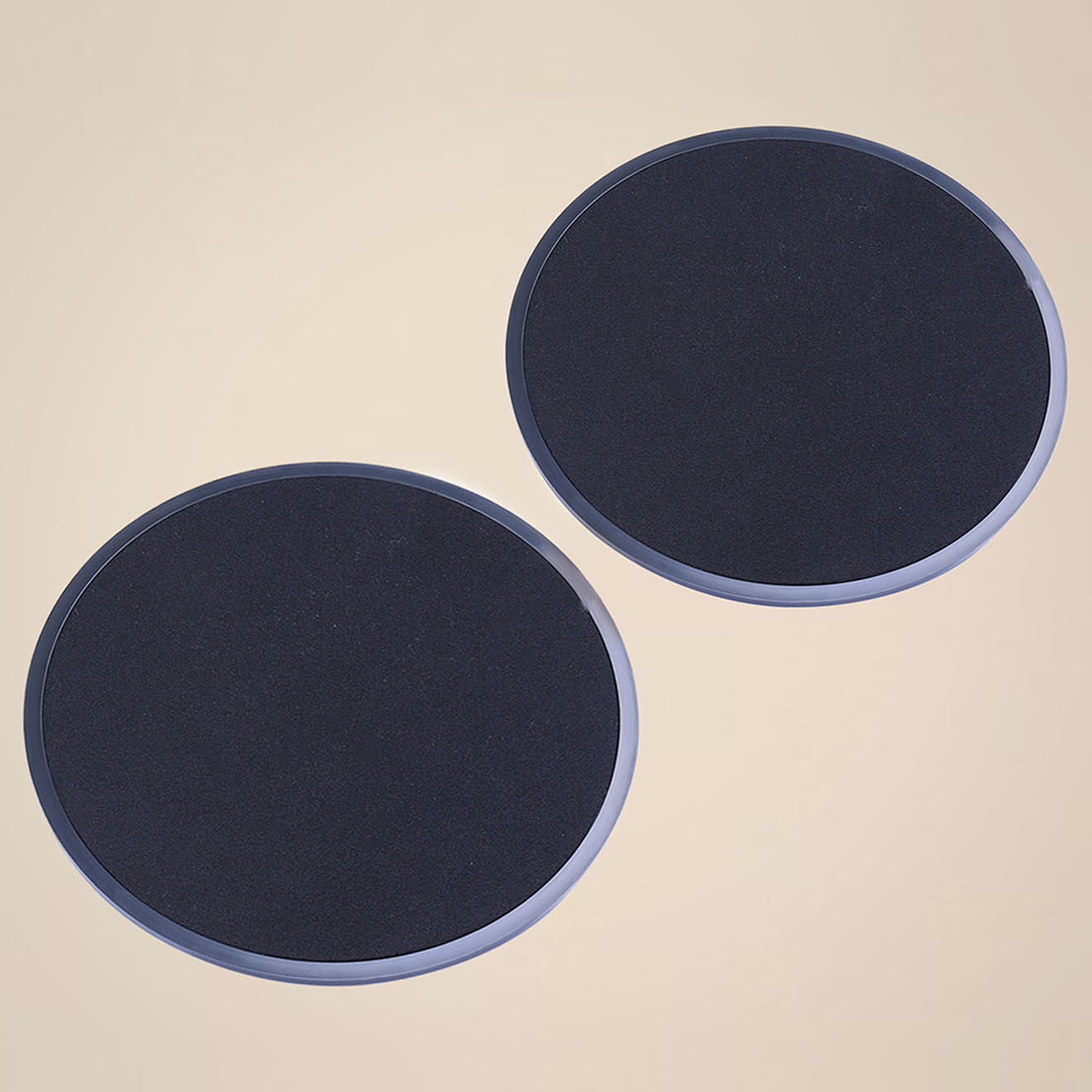 Onamaste Disques Glissants noirs - D. 18 cm