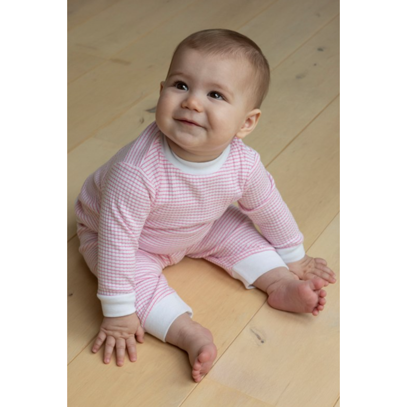 Feetje Wafel Pyjama Roze